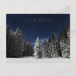 Carte postale personnalisée Sky Winter