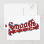 Carte postale personnalisée SMOOTH (Devant / Derrière)