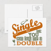 Carte postale personnalisée unique (Devant / Derrière)