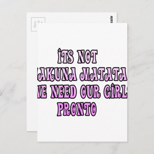 Carte Postale Personnaliser (Devant / Derrière)