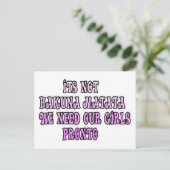 Carte Postale Personnaliser (Debout devant)