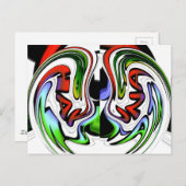 Carte Postale Personnaliser (Devant / Derrière)