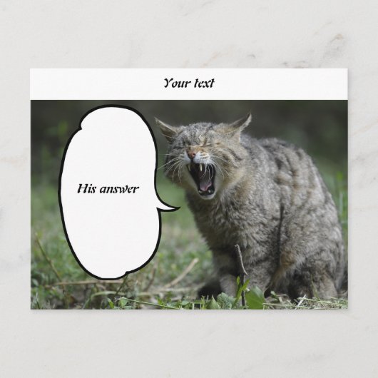 Carte Postale Personnaliser (Devant)