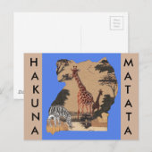 Carte Postale Personnaliser (Devant / Derrière)