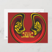 Carte Postale Personnaliser (Devant / Derrière)