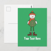 Carte Postale Personnaliser ce Cool Snowman (Devant / Derrière)