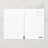 Carte Postale Personnaliser ce Cool Snowman (Dos)