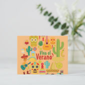 Carte Postale Personnaliser Cool Mexique Monuments Design (Debout devant)