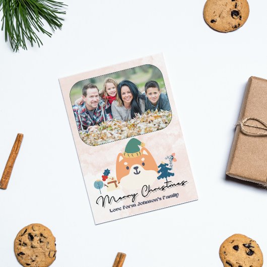 Carte postale personnaliser de Noël