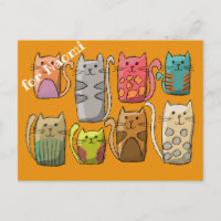 Personnaliser des chats colorés