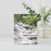 Carte Postale Personnaliser Dunn’s River Falls photo (Debout devant)