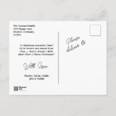 Carte Postale Personnaliser le marché de Noël Munich Allemagne P (Dos)