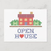Carte postale Personnaliser Open House (Devant)