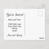 Carte postale Personnaliser Open House (Dos)