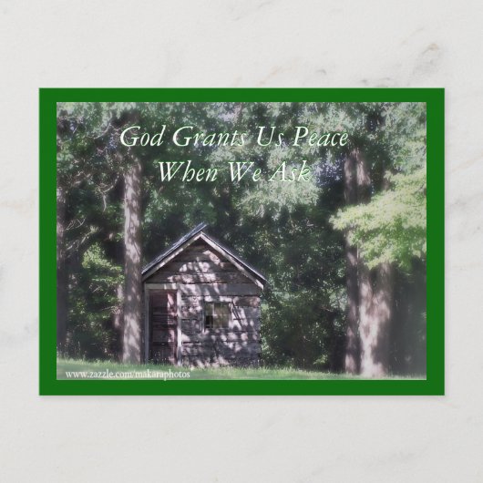 Carte Postale Personnaliser pacifiqueEncouragingCard (Devant)