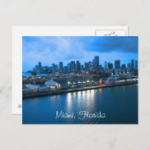 Carte Postale Personnaliser photo Miami (Devant / Derrière)