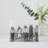 Carte Postale Personnaliser ProduitChefs indiens Mojave (Debout devant)