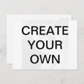 Carte Postale Personnalisez le vôtre (Devant / Derrière)