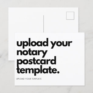 Carte Postale Personnalisez votre propre Notaire Notaire Moderne