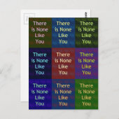 Carte Postale Personne ne vous aime (Devant / Derrière)