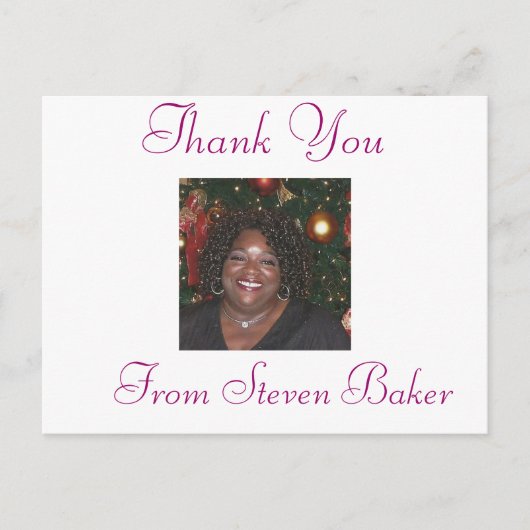 Carte Postale personnel (Devant)