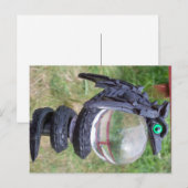 Carte Postale Personnel en cristal Dragon (Devant / Derrière)