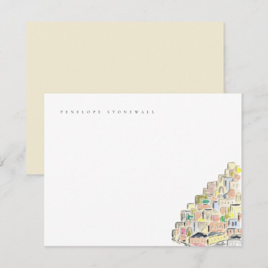 Carte postale personnelle Positano Italie (Devant / Derrière)