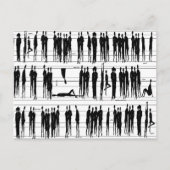 Carte postale PERSONNES MUSICALES (Devant)