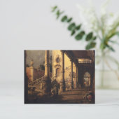 Carte Postale Perspective avec un Portico (Debout devant)