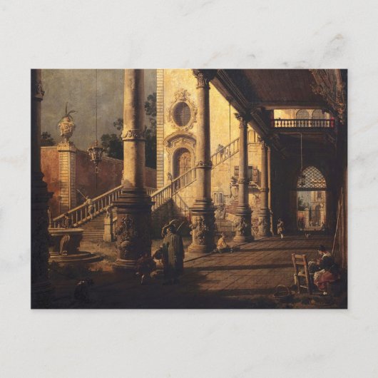 Carte Postale Perspective avec un Portico (Devant)