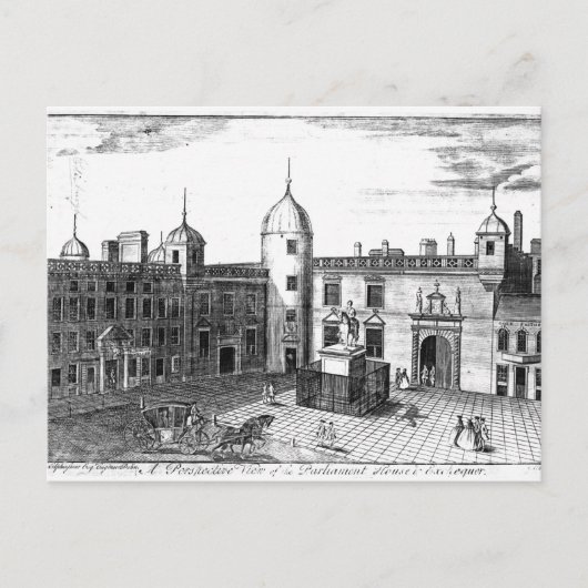 Carte Postale Perspective de la Chambre du Parlement (Devant)