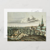 Carte Postale Perspective de la Ville de Glasgow (Devant / Derrière)