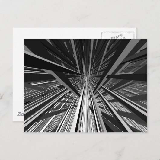 Carte Postale Perspective extrême (Devant / Derrière)