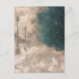 Carte Postale Perspective hivernale