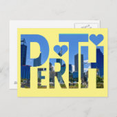 Carte Postale Perth, Australie occidentale (Devant / Derrière)