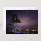 Carte Postale Perth City Lights (Devant / Derrière)