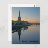 Carte postale Perth, Scotland Church (Devant / Derrière)