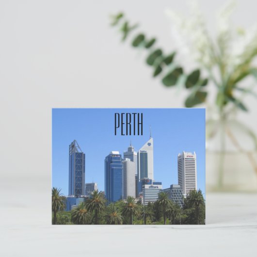 Carte Postale perth western australie (Debout devant)