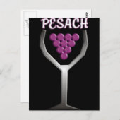 Carte Postale Pesach (Devant / Derrière)