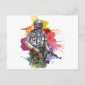 Carte Postale Peshmerga Freedom (Devant)