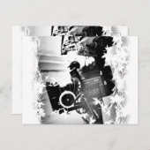 Carte Postale Pessoa Segurando uma câmera dslr Preta (Devant / Derrière)