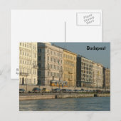 Carte Postale Pest et le Danube (Devant / Derrière)