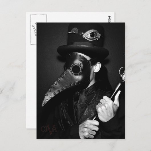 Carte Postale Peste (Devant / Derrière)