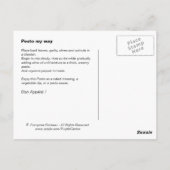 Carte Postale Pesto (Dos)