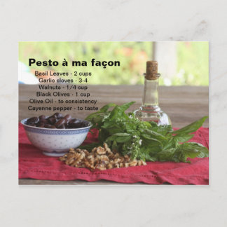 Carte Postale Pesto