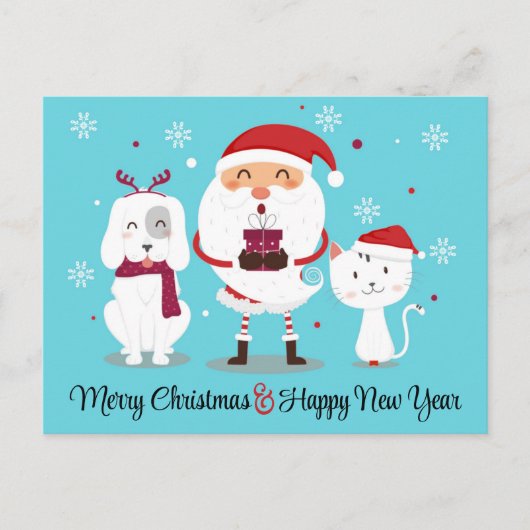 Carte postale Pet Business Christmas Holiday (Devant)