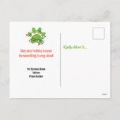 Carte postale Pet Business Christmas Holiday (Dos)