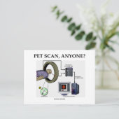 Carte Postale PET Scan, n'importe qui ? (Tomographie des émissio (Debout devant)