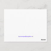 Carte Postale Pétale Power Sep 1 2010 (Dos)