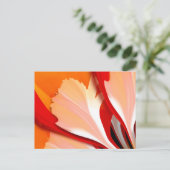 Carte Postale Pétales de fleurs (Debout devant)